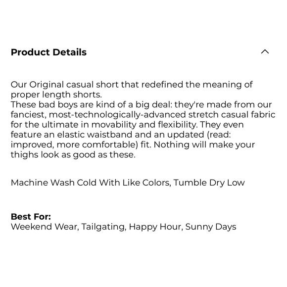 Chubbies The Original 7" Shorts Men's Size Small Khaki Casual Everyday Stretch - Picture 7 of 9